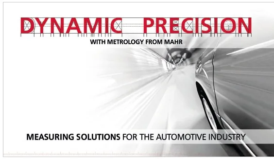 Dynamic Precision — measuring solutions for the automotive industry